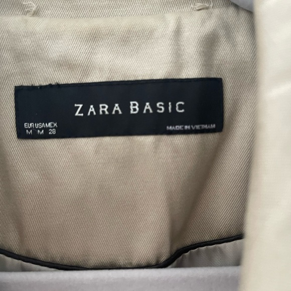 Zara Trench-coat Size M Gently Worn - Picture 5 of 8